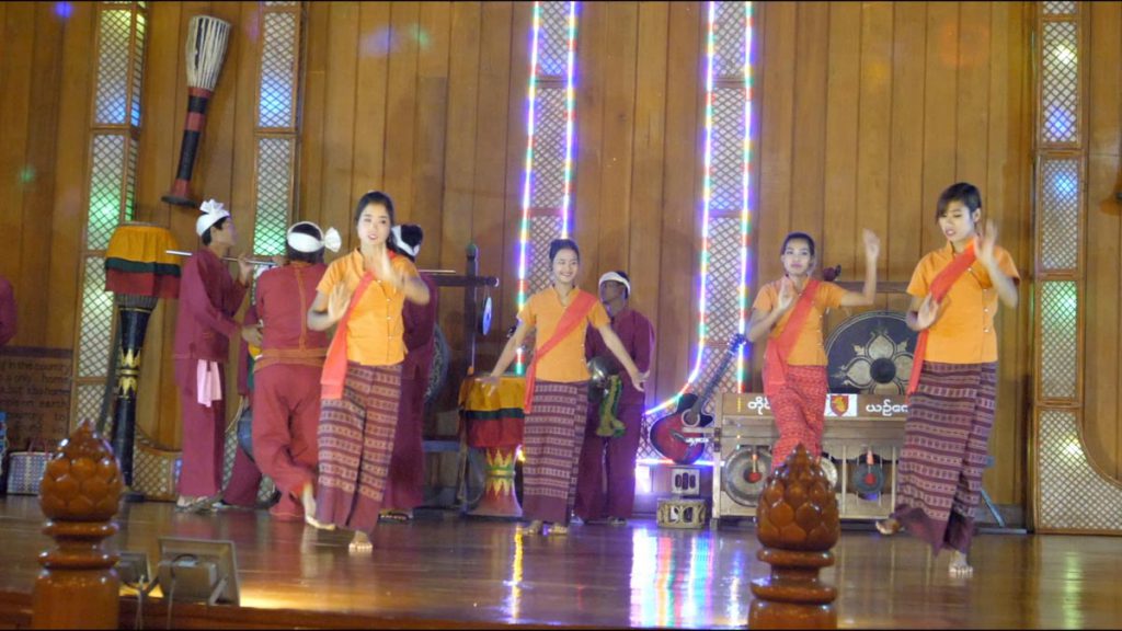 Myanmar, Bagan – traditional – Burmese Folk- Intha tribe – dancing for paying respect of Buddha High-Quality Images & Videos The MCA Collection