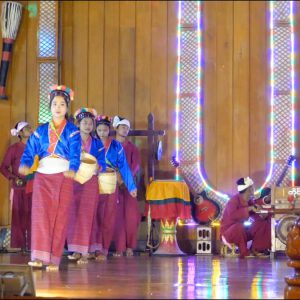 Myanmar, Bagan – traditional – Burmese Folk Pa Laung tribe – ladies are going topick tea leaves High-Quality Images & Videos The MCA Collection