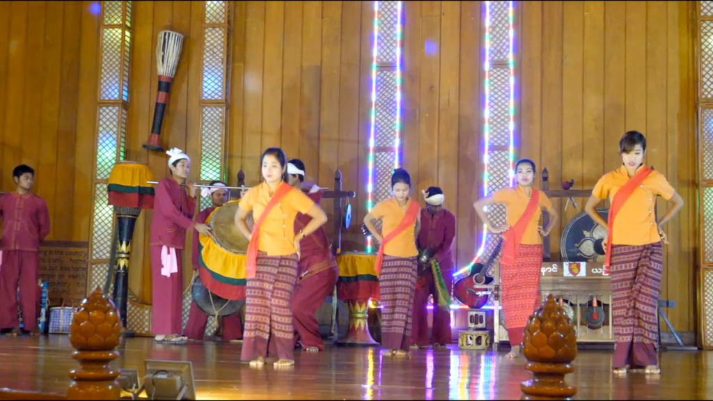 Myanmar, Bagan – traditional – Burmese Folk dance  -TaungYo tribe High-Quality Images & Videos The MCA Collection