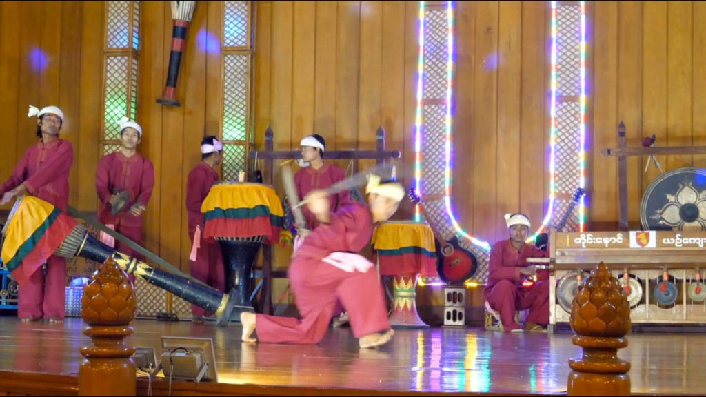 Myanmar, Bagan – traditional – Burmese Shan people – Folk victory dance High-Quality Images & Videos The MCA Collection
