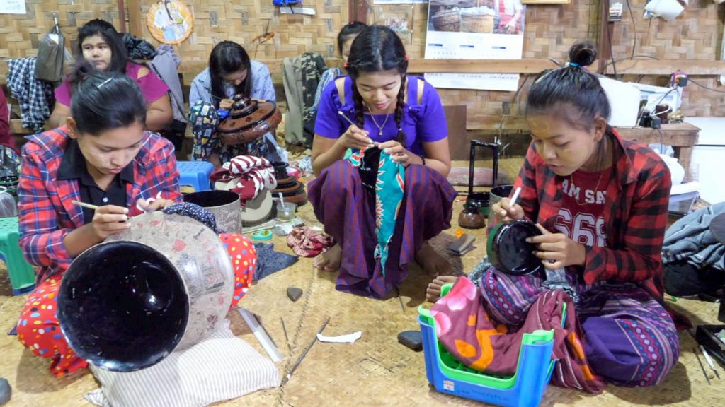 Myanmar, Bagan traditional drawing High-Quality Images & Videos The MCA Collection