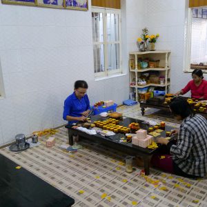 Myanmar, Mandalay – Traditional workshop for making gold leaves High-Quality Images & Videos The MCA Collection