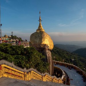 Myanmar, Mon – Kyaiktiyo Pagoda – Golden Rock (00:03:03) High-Quality Images & Videos The MCA Collection
