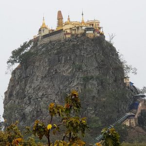 Myanmar, Popa Mountain, Taung Kalat Monastery Temple (00:03:19) High-Quality Images & Videos The MCA Collection