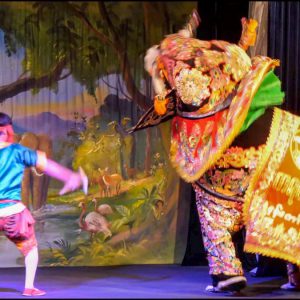 Myanmar, traditional – Burmese Folk – Elephant training dance High-Quality Images & Videos The MCA Collection