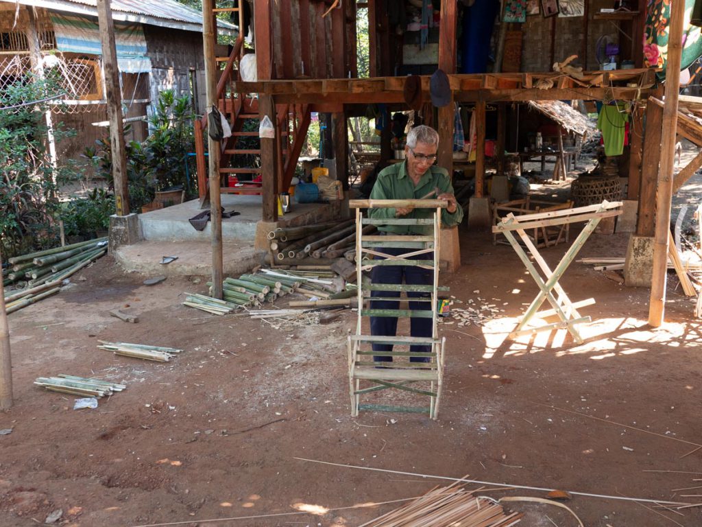 Myanmar, traditional – Creating bamboo furniture High-Quality Images & Videos The MCA Collection