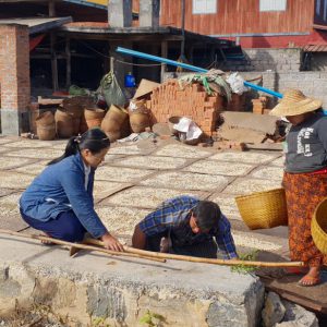 Myanmar, traditional – Inle Lake – Preparation of legumes High-Quality Images & Videos The MCA Collection