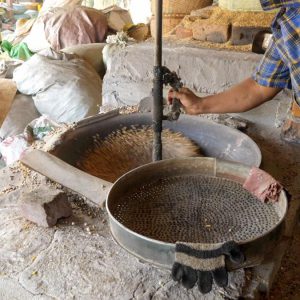 Myanmar, traditional – Inle Lake – Roasting beans High-Quality Images & Videos The MCA Collection
