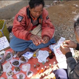 Myanmar, traditional – Taunggyi markets -sale of traditional medicines High-Quality Images & Videos The MCA Collection