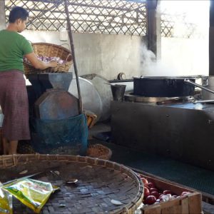 Myanmar, traditional kitchen High-Quality Images & Videos The MCA Collection