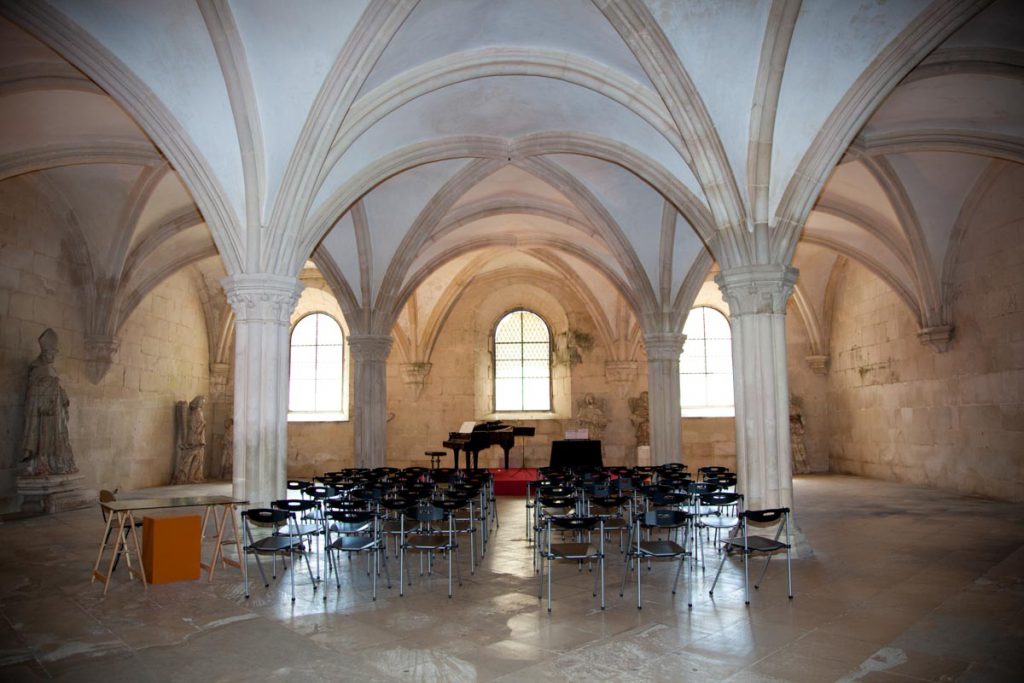 Portugal,  Alcobaca Monastery – Chapter house (00:02:02) High-Quality Images & Videos The MCA Collection