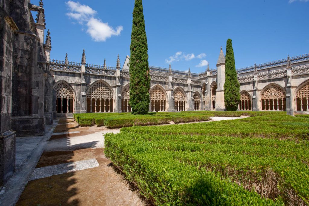 Portugal,  Batalha Monastery – Cloister of King Jao I (Royal cloister) (00:01:20) High-Quality Images & Videos The MCA Collection