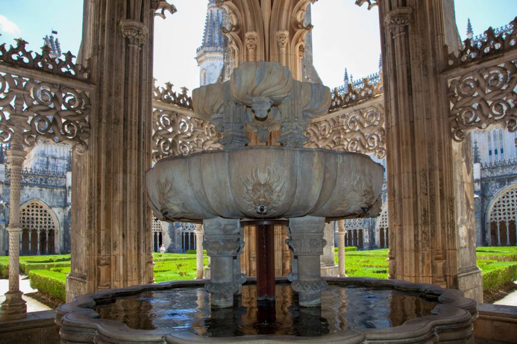 Portugal,  Batalha Monastery – Lavabo and fountain (00:01:25) High-Quality Images & Videos The MCA Collection