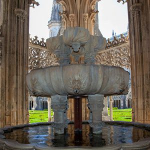 Portugal,  Batalha Monastery – Lavabo and fountain (00:01:25) High-Quality Images & Videos The MCA Collection