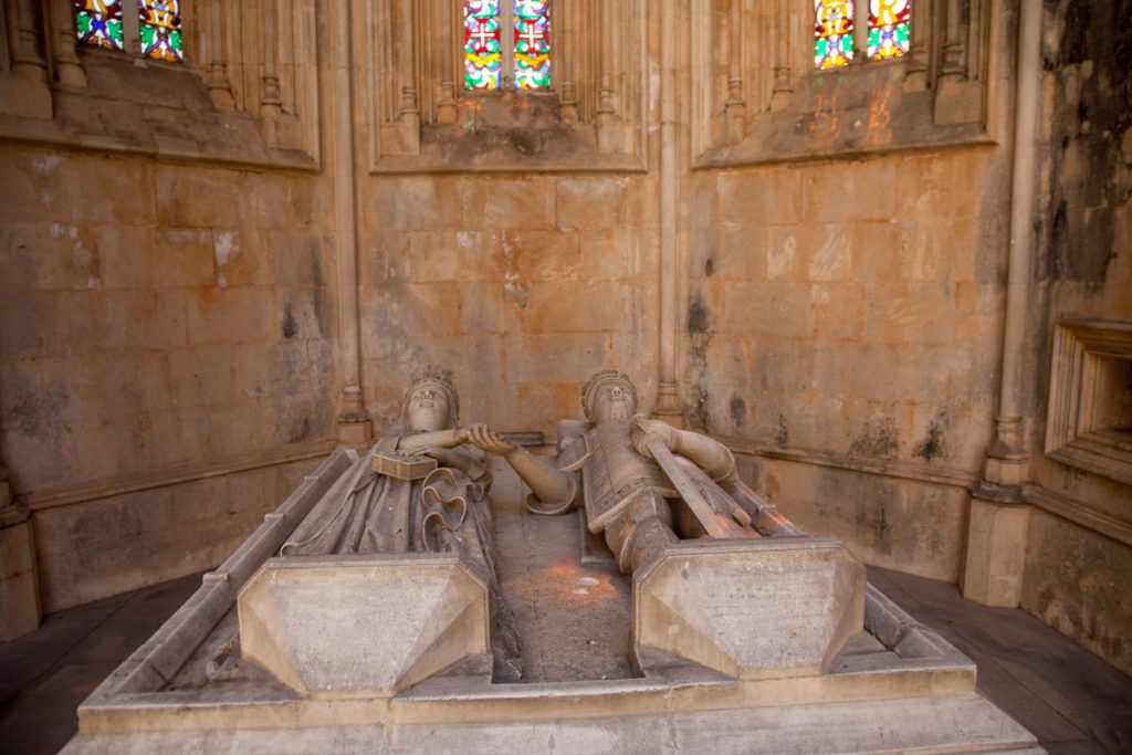 Portugal,  Batalha Monastery – Tomb of Edward of Portugal and Eleanor of Aragon (00:00:24) High-Quality Images & Videos The MCA Collection