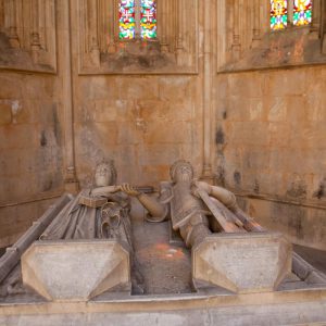 Portugal,  Batalha Monastery – Tomb of Edward of Portugal and Eleanor of Aragon (00:00:24) High-Quality Images & Videos The MCA Collection