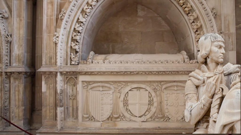 Portugal,  Batalha Monastery – Tomb of Peter of Coimbra and Isabella of Urgell (00:00:22) High-Quality Images & Videos The MCA Collection