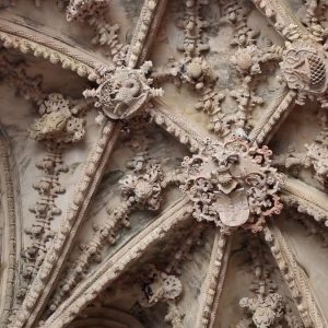 Portugal,  Batalha Monastery – Unfinished Chapel – Ceiling (00:01:05) High-Quality Images & Videos The MCA Collection