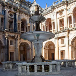 Portugal,  Tomar – Convent of Christ – Main cloister – Renaissance (00:02:08) High-Quality Images & Videos The MCA Collection