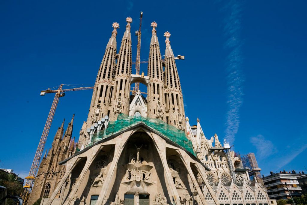 Spain,  Barcelona – Sagrada Familia – Facade (00:02:26) High-Quality Images & Videos The MCA Collection