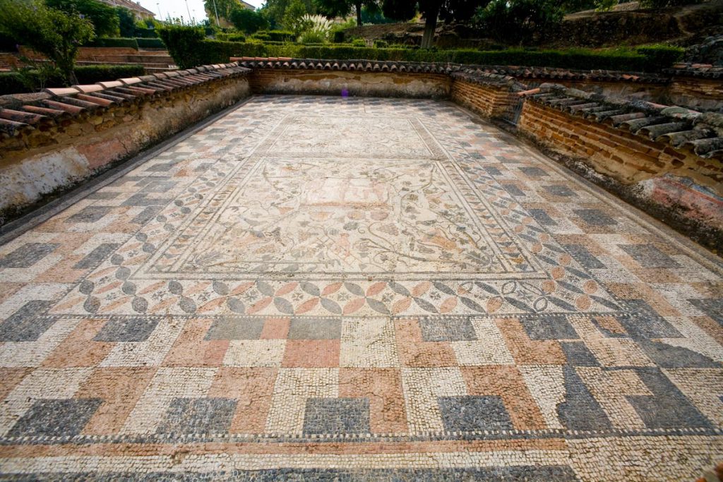 Spain,  Merida, House of the Amphitheatre – Roman mosaics (00:04:53) High-Quality Images & Videos The MCA Collection