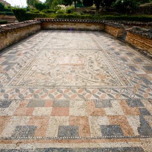 Spain,  Merida, House of the Amphitheatre – Roman mosaics (00:04:53) High-Quality Images & Videos The MCA Collection