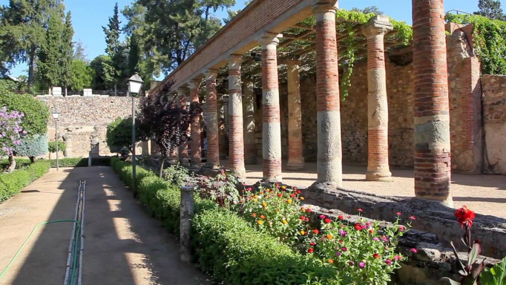 Spain,  Merida, Roman Portico, Roman peristyle garden (00:01:24) High-Quality Images & Videos The MCA Collection
