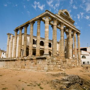 Spain,  Merida, Temple of Diana (00:01:56) High-Quality Images & Videos The MCA Collection