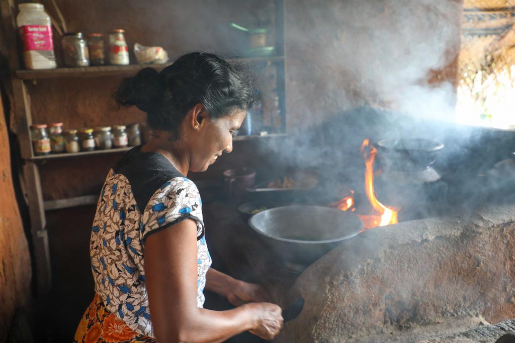 Sri Lanka, Traditional – A Sri Lankan woman prepares lunch at a traditional home High-Quality Images & Videos The MCA Collection