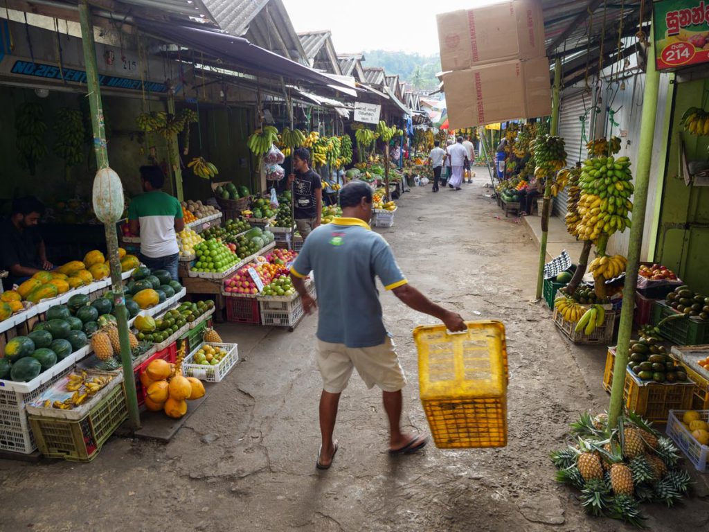 Sri Lanka, Traditional – Kandy – Fruit market High-Quality Images & Videos The MCA Collection