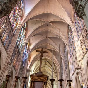 France, Reims Cathedral – Ceiling (00:00:20) High-Quality Images & Videos The MCA Collection