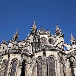 France, Reims Cathedral – Flying Buttresses (00:00:20) High-Quality Images & Videos The MCA Collection