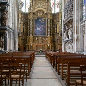 France, Rouen, Cathedral – Chapel  – Lady chapel (00:00:20) High-Quality Images & Videos The MCA Collection