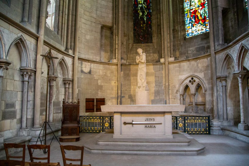 France, Rouen, Cathedral – Chapel 3 – Joan of Arc chapel (00:00:20) High-Quality Images & Videos The MCA Collection