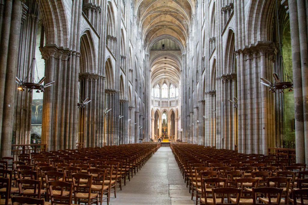France, Rouen, Cathedral – Nave (00:02:00) High-Quality Images & Videos The MCA Collection