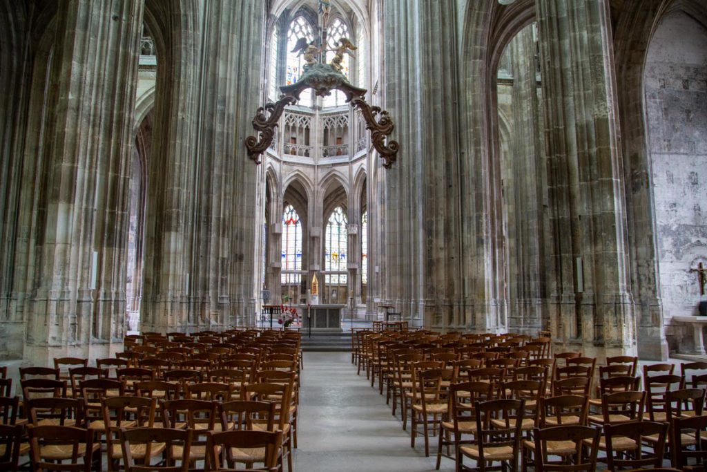 France, Rouen, Saint Maclou church – Nave (00:00:20) High-Quality Images & Videos The MCA Collection