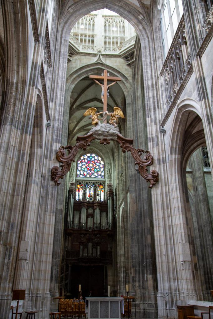 France, Rouen, Saint Maclou church – Organ High-Quality Images & Videos The MCA Collection