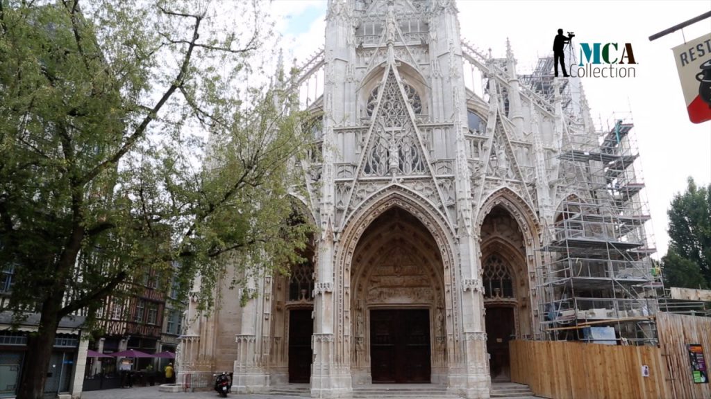 France, Rouen, Saint Maclou church (00:01:44) High-Quality Images & Videos The MCA Collection