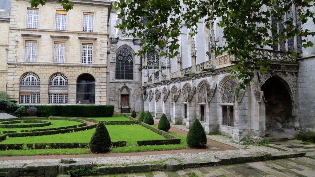 France, Rouen, Saint Quen abbey – Cloister (00:01:18) High-Quality Images & Videos The MCA Collection