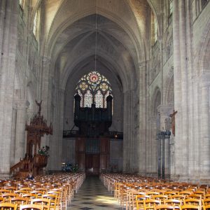 France, Sens Cathedral – Nave High-Quality Images & Videos The MCA Collection