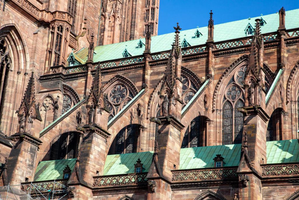 France, Strasbourg Cathedral – Flying Buttresses (00:00:56) High-Quality Images & Videos The MCA Collection