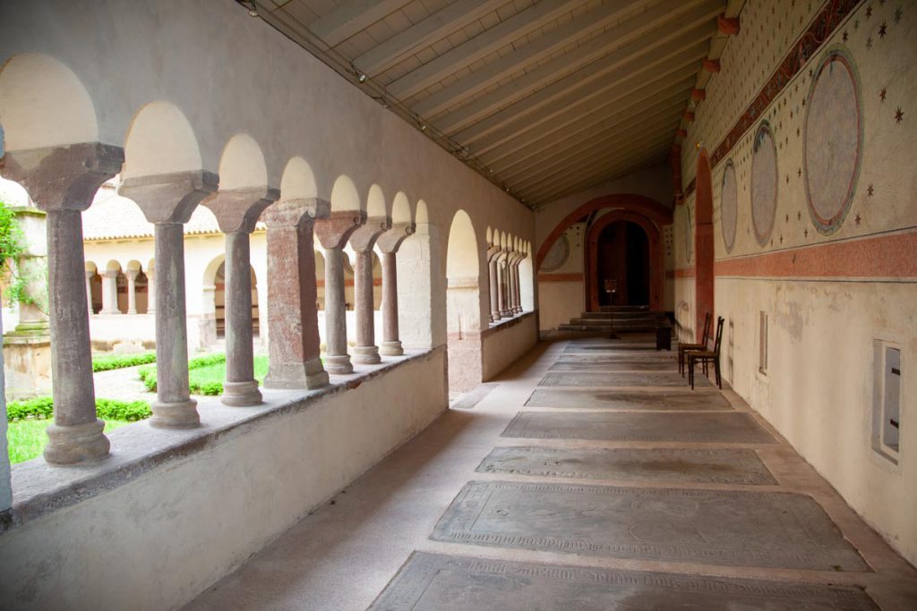 France, Strasbourg, Saint Pierre le-Jeune church  – Cloister (00:00:40) High-Quality Images & Videos The MCA Collection