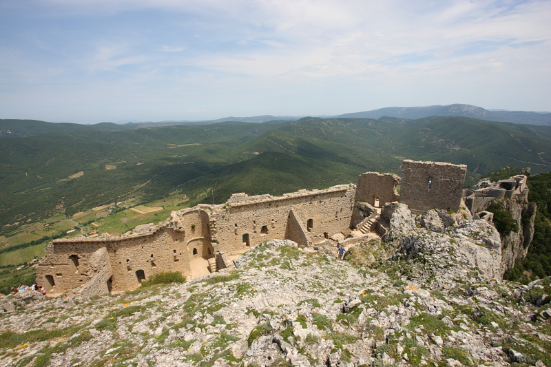 France, Château de Peyrepertuse(Cathar Castles) High-Quality Images & Videos The MCA Collection