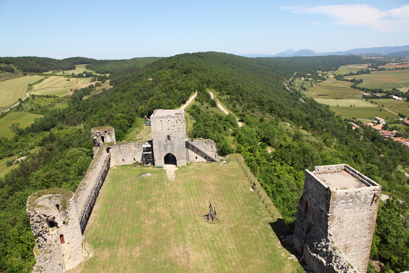 France, Château de Puivert (Cathar Castles) High-Quality Images & Videos The MCA Collection