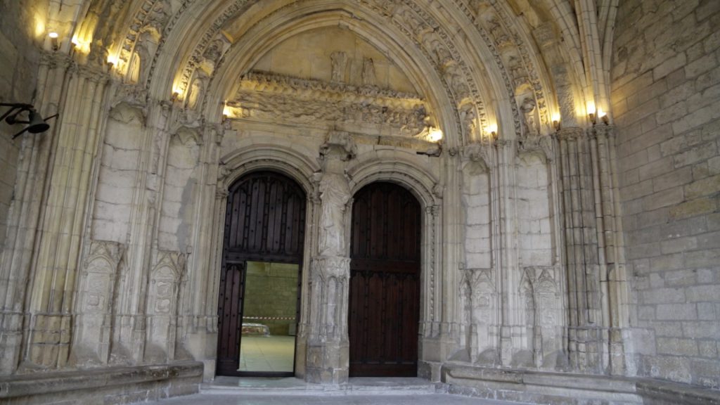 France, Avignon, Old Palace of Benedict XII -Great Chapel portal (00:00:22) High-Quality Images & Videos The MCA Collection
