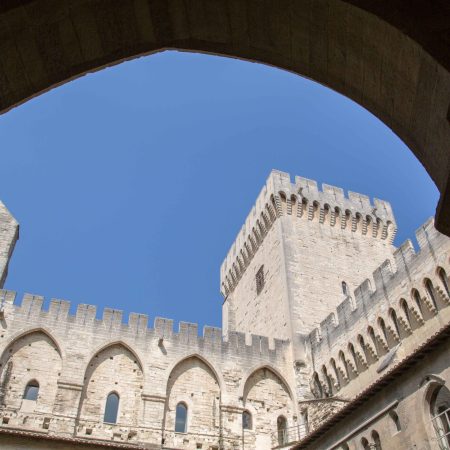 France, Avignon - Pope's Palace, Medieval Tower (00:00:15)