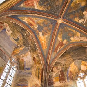 France, Avignon – Pope’s Palace, Saint John Chapel, Matteo Giovanetti frescoes – St John Chapel2 (00:00:21) High-Quality Images & Videos The MCA Collection