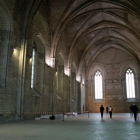 France, Avignon - Pope's Palace, Chamber of the Clementine Chapel 3 (00:00:22)