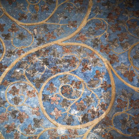 France, Avignon - Pope's Palace, Chamber of the Popes - frescoes 3 (00:00:26)