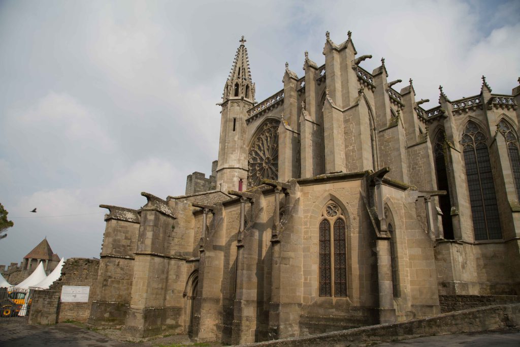 France, Carcassonne, Basilica of Saints Nazarius and Celsus (00:03:58) High-Quality Images & Videos The MCA Collection